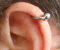 Piercing helix a scapha